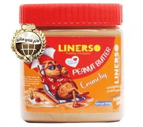 کره بادام زمینی کرانچی LINERSO