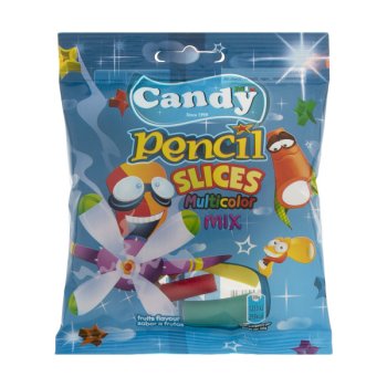 پاستیل مدادی لقمه ای روغنی 50 گرمی CANDY