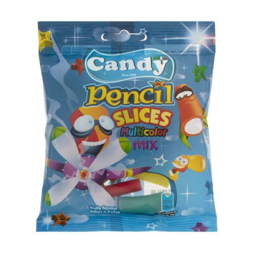 پاستیل مدادی لقمه ای روغنی 50 گرمی CANDY