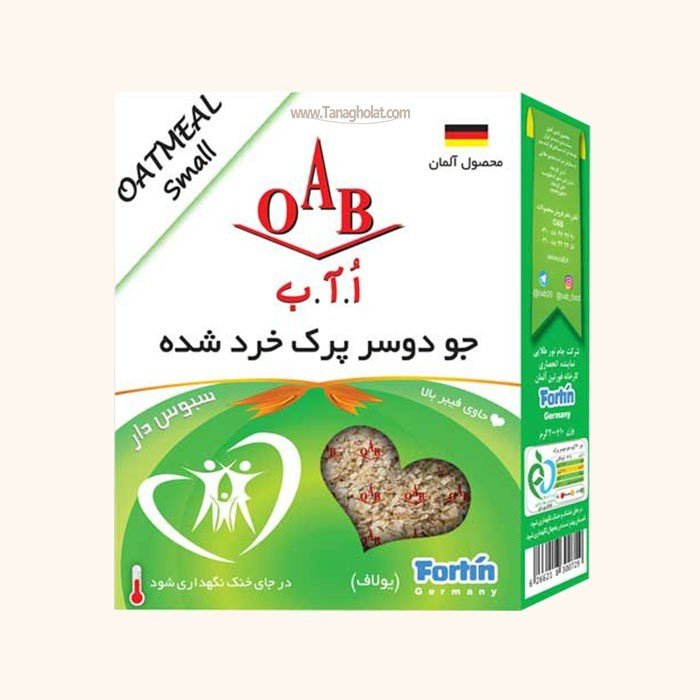 جو دو سر پرک خرد شده 200 گرمی اآب