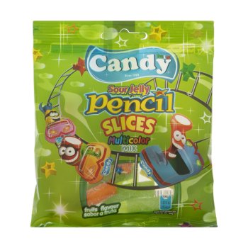 پاستیل مدادی لقمه ای روغنی 50 گرمی CANDY