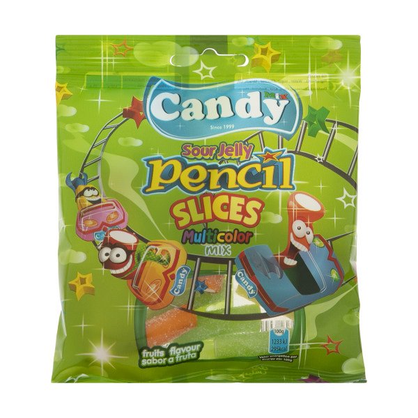 پاستیل مدادی لقمه ای روغنی 50 گرمی CANDY