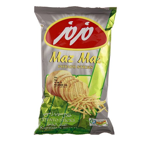 چیپس خلال مزمز 180 گرمی