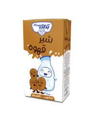 شیر قهوه استریل پاکتی پگاه