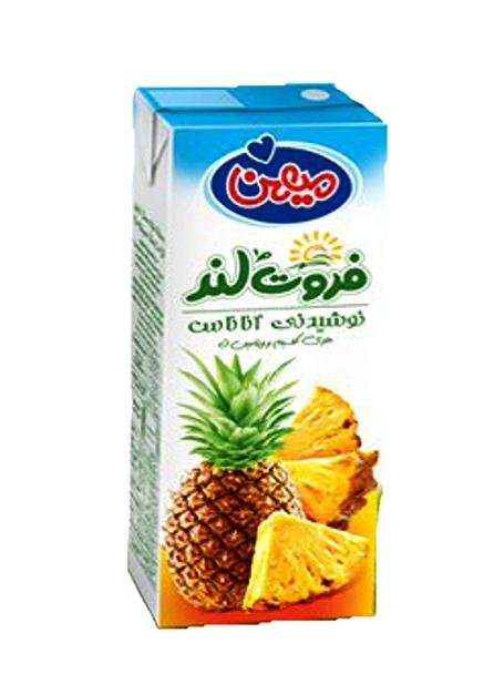 نوشیدنی آناناس میهن 200میل فروت لند