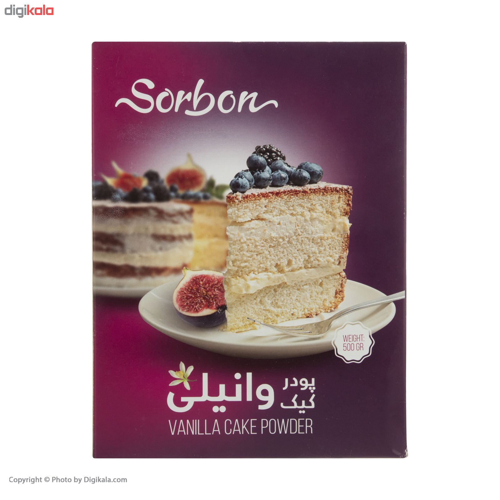 پودر کیک وانیلی سوربن