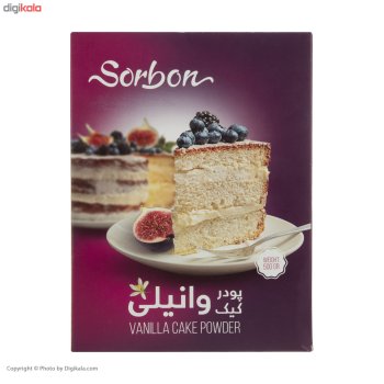 پودر کیک وانیلی سوربن