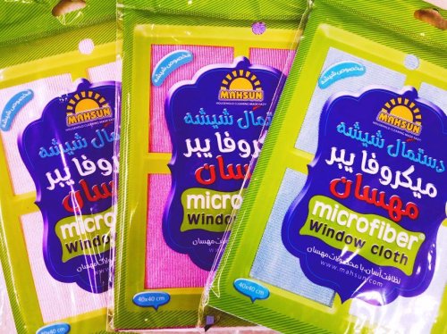 دستمال میکرو فایر شیشه مهسان