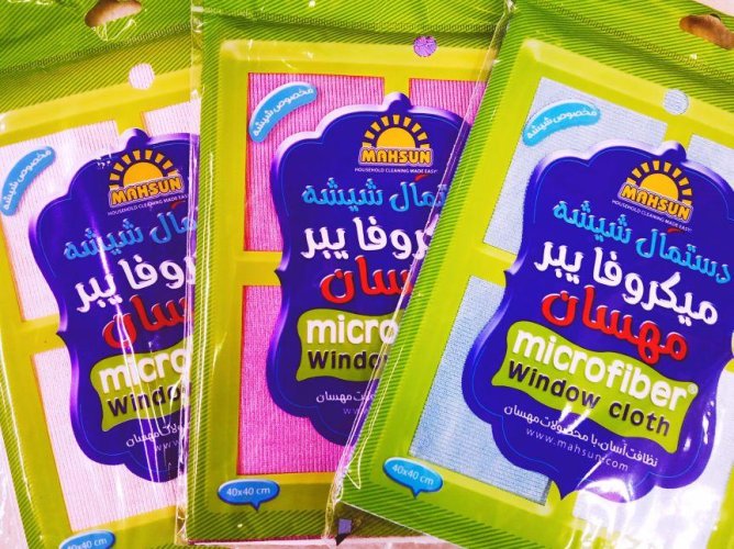 دستمال میکرو فایر شیشه مهسان