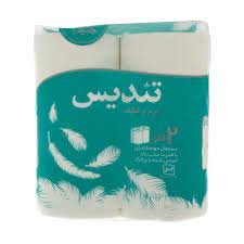 دستمال 6 رول 4 لایه تندیس