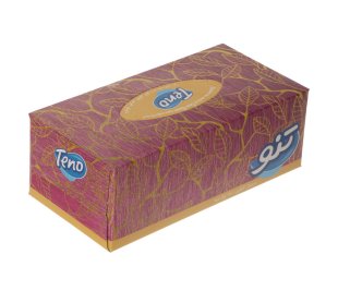 دستمال کاغذی جعبه تنو 150 برگ دو لایه