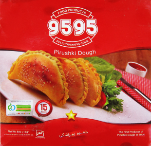 خمیر پیراشکی 9595 پانصد گرمی