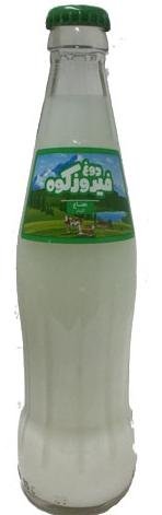دوغ گاز دار نعنا 250 سی سی شیشه ای فیروزکوه