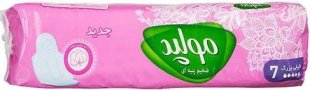 نوار بهداشتی بالدار خیلی بزرگ مولپد 7 عددی