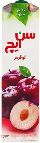 نوشیدنی آلو قرمز پاکت 1 لیتری سن ایچ