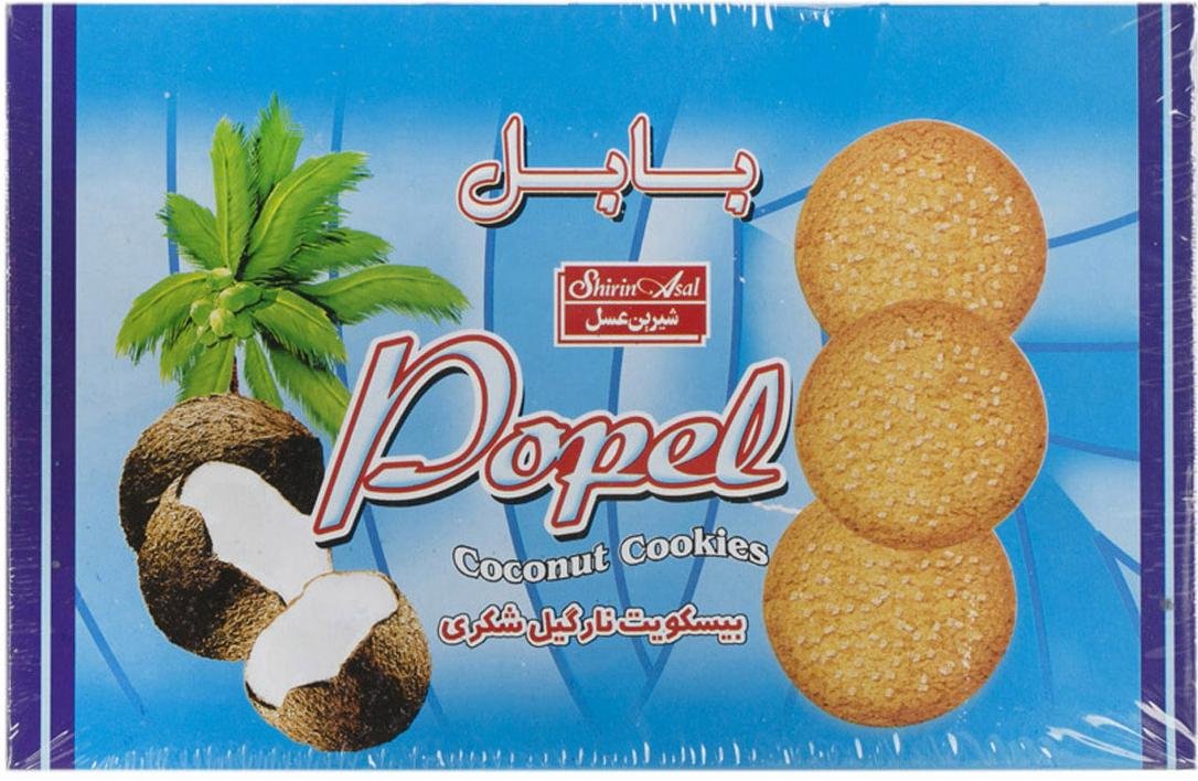 شیرینی پاپل جعبه ای نارگیل شکری شیرین عسل