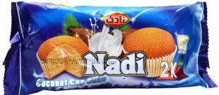 کیک دوقلو نارگیلی نادی
