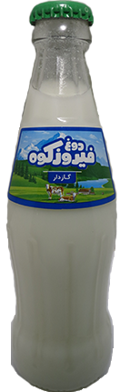 نوشیدنی دوغ گاز دار ساده شیشه 250 سی سی فیروزکوه