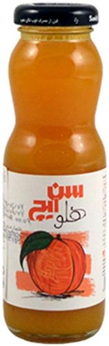 نکتار هلو شیشه 200 سی سی سن ایچ