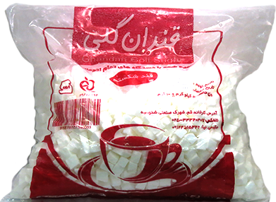 قند شکسته پلاستیک 5 کیلویی قندان گلی